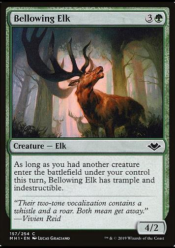 Bellowing Elk (Röhrender Elch)